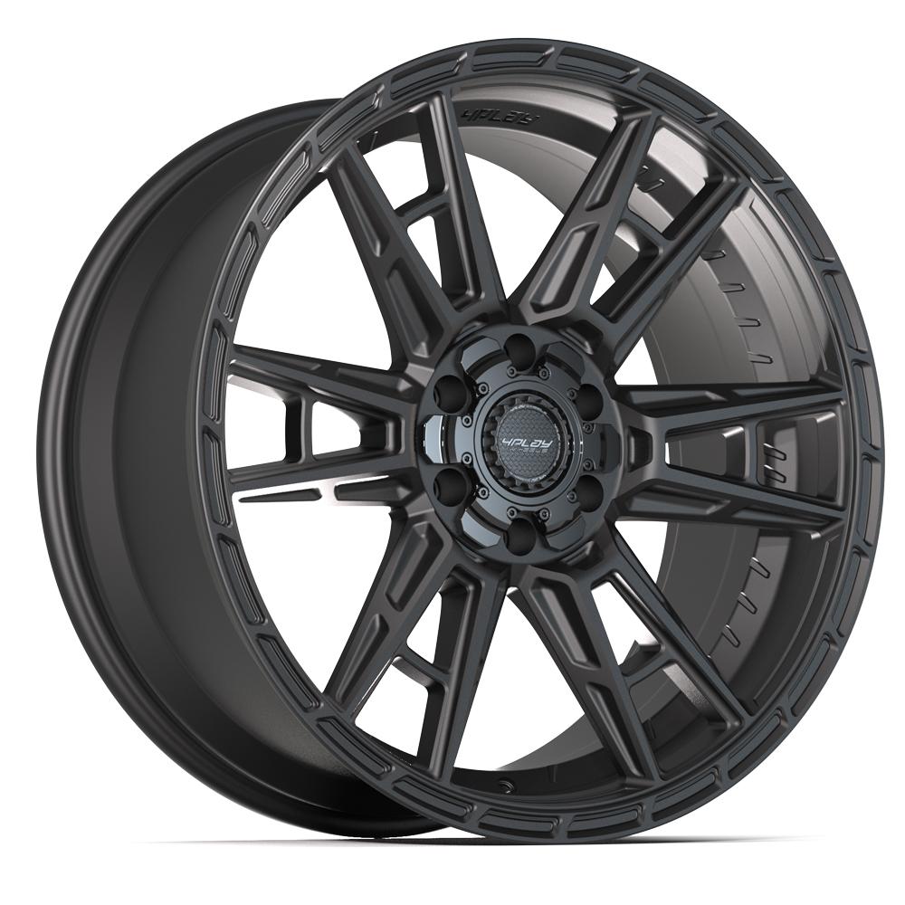 22x10 4PLAY 4PS20 Matte Black Wheel 6x135/6x5.5 (24mm)