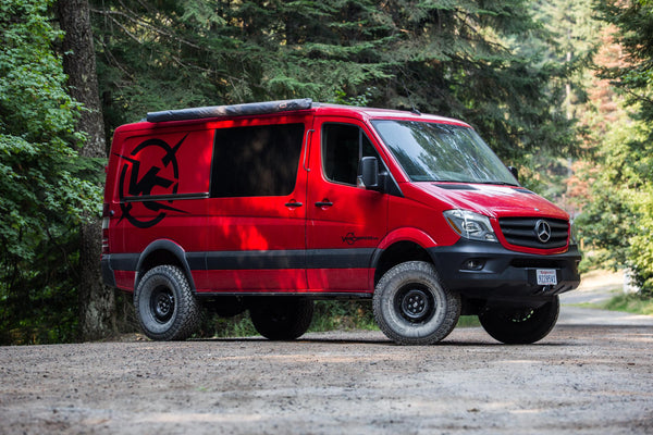 STRIKER 4X4 COMPLETE 2 INCH LIFT KIT - SPRINTER 4X4 15-18, 2500 ONLY
