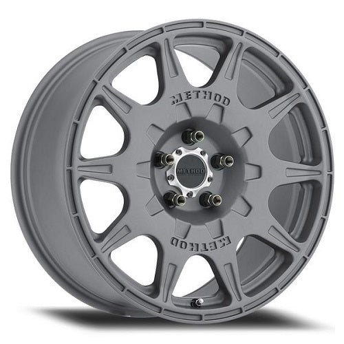 17x8 Method MR502 Rally Titanium Wheel 5x100 (38mm)
