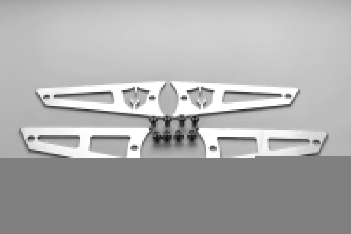 McGaughys Replacement Stainless Steel Badges for Upper Control Arms 2011-2019 Silverado/Sierra 2500/3500