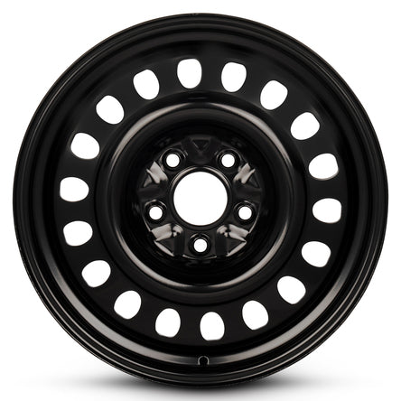 18x8 Road Ready Wheels RRW-2505 Black Steel Wheel 5x5 (56mm)