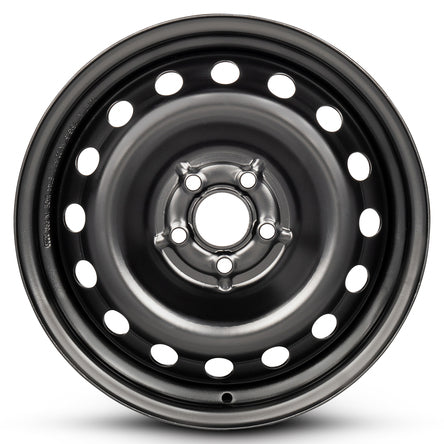 16x6.5 Road Ready Wheels RRW-69723 Black Steel Wheel 5x100 (44mm)