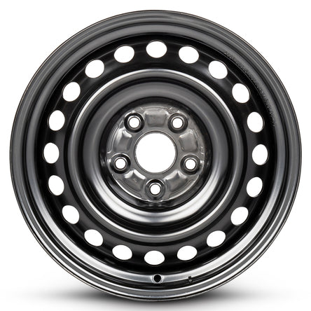 16x7 Road Ready Wheels RRW-75168 Black Steel Wheel 5x4.5 (40mm)