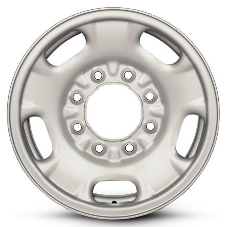 17x7.5 Road Ready Wheels RRW-08095 Silver Steel Wheel 8x180 (44mm)