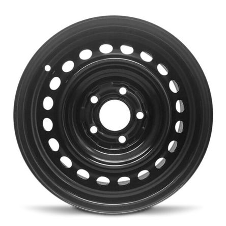 15x6 Road Ready Wheels RRW-64860 Black Steel Wheel 5x4.5 (52.5mm)