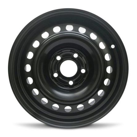 16x6.5 Road Ready Wheels RRW-69602 Black Steel Wheel 5x4.5 (53mm)