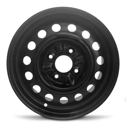 15x6 Road Ready Wheels RRW-74602 Black Steel Wheel 4x4.5 (45mm)