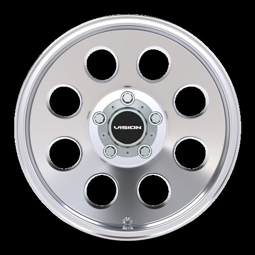15x6 Vision ATV/UTV 56 Midway Polished Wheel 5x4.5 (50mm)