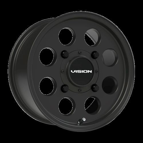 15x7 Vision ATV/UTV 56 Midway Satin Black Wheel 4x156 (13mm)