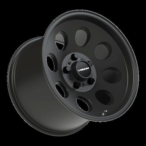 17x7 Vision ATV/UTV 56 Midway Satin Black Wheel 5x4.5 (38mm)