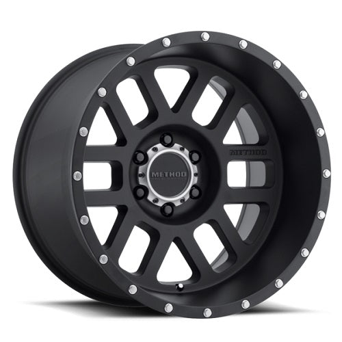 20x12 Method MR606 Mesh Matte Black Wheel 8x6.5 (-52mm)