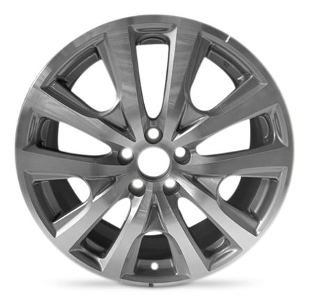 19x8 Road Ready Wheels RRW-64091 Gray Aluminum Wheel 5x4.5 (55mm)