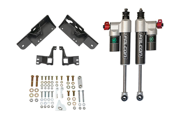 FRONT FALCON 3.3 ADJUSTABLE SHOCK KIT WITH BRACKETS - SPRINTER 4X4, 15-UP, 2500 OR 3500,