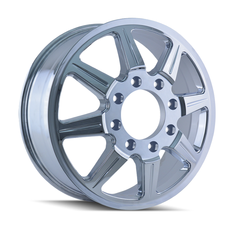 19.5x6.75 Mayhem 8101 Monstir Chrome Inner DUALLY INNER Wheel 8x210 (102mm)