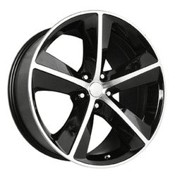20x9 Performance Replicas 123B Mach Gloss Black Windows Wheel 5x115 (20mm)