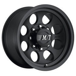 17x9 Mickey Thompson Classic III Black Matte Black Wheel 8x6.5 (0mm)