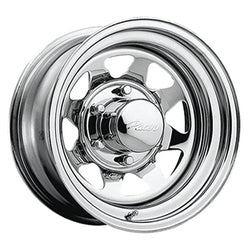 15x10 Pacer 315C Chrome Wheel 5x4.75 (-44mm)