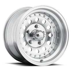 15x7 Ultra 062 Smooth Mod Trailer Machined with Clear Coat Wheel 5x5.5 (-7mm)