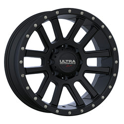 20x9 Ultra 107SB X107 Xtreme Satin Black Wheel 8x170 (18mm)