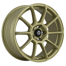 18x8 Konig 41G Runlite Gold Wheel 5x108 (45mm)