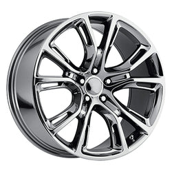 20x10 Performance Replicas 137BC PVD Black Chrome Wheel 5x5 (50mm)
