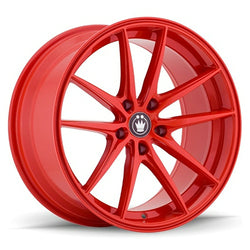 18x8 Konig 37R Oversteer Gloss Red Wheel 5x4.5 (45mm)
