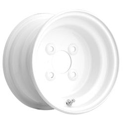 8X7.00 5X4.50 Carlisle F266 5LUG WHITE Wheel
