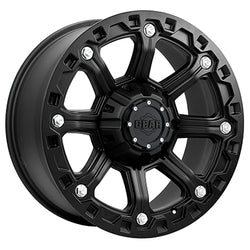 16x8 Gear Off Road 718B Blackjack Carbon Black Wheel 5x4.5/5x5 (0mm)