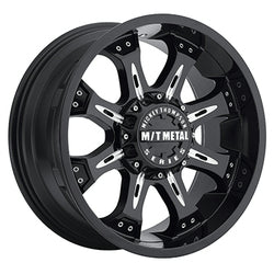 18x9 Mickey Thompson 164B MM-164B Black Milled Wheel 5x4.5 (-12mm)