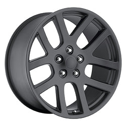 22x10 Performance Replicas 107SB Semi Gloss Black Wheel 5x5.5 (25mm)