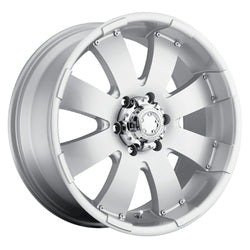 17x8 Ultra 243S Mako Bright Silver Wheel 6x135 (25mm)