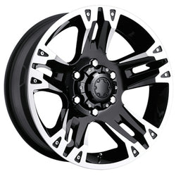 18x9 Ultra 235B Maverick Gloss Black Wheel 6x135 (25mm)