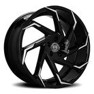 22x9.5 Cruiser Alloy 923C Raucous Chrome Wheel 5x115/5x5.5 (15mm)