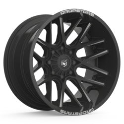 20x10 Dropstars 654BM Deep Concave Gloss Black Wheel 5x5.5/5x150 -25