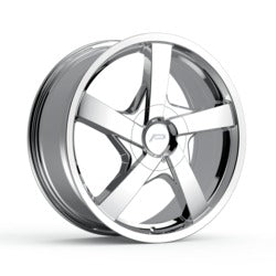 17x7.5 Pacer 791V Essence Bright PVD Wheel 5x100/5x4.5 +42