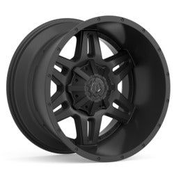 17x9 TIS 538B Satin Black Wheel 5x4.5/5x5 (-12mm)