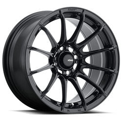 15x7 Konig 39B Dial In Gloss Black Wheel 4x100 (35mm)