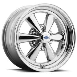 17x8 Cragar 61C S/S Chrome 2-Piece Composite Wheel 6x5.5 (13mm)