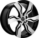 17x8 Cragar 380S Silver W/Machined Lip Wheel 5x4.5/5x4.75 (0mm)