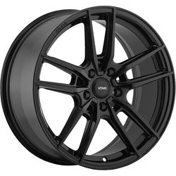 16x7.5 Konig 55B Myth Gloss Black Wheel 5x112 (43mm)