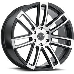 20x9 Platinum 441U Ghost Gloss Black Wheel 6x5.5 (15mm)