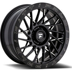 20x9 Fittipaldi Offroad FTF03 X-Trail Black Milled Wheel 6x135 (6mm)