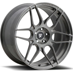 20x10 Fittipaldi FSF27HB Brushed W/Dark Tint Wheel 5x112 (25mm)