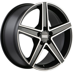18x8 Fondmetal 194MB Ioke Matte Black Machined Wheel 5x112 (38mm)