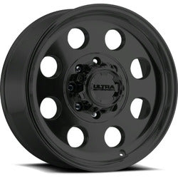 19.5x7.5 Ultra 164SB Satin Black w/Satin Coat Wheel 8x6.5 (0mm)