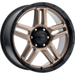 18x9 Ultra 258BZ Prowler Truck Dark Satin Bronze Wheel 6x5.5 (12mm)