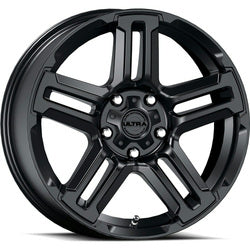 18x8 Ultra 258SB Prowler Lifted Satin Black w/Satin Coat Wheel 5x100 (30mm)