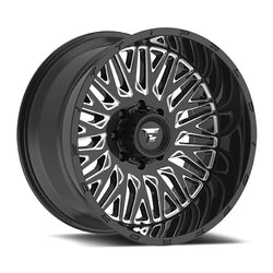 26x12 Fittipaldi Offroad FTC07BM Black Milled Wheel 6x135 (-44mm)