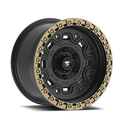 17x9 Fittipaldi Offroad FTC16BZ Black w/Bronze Face Wheel 6x5.5 (-12mm)