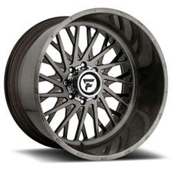 22x12 Fittipaldi Offroad FTF08 Alpha Brushed Black Tint Wheel 6x135 (-51mm)